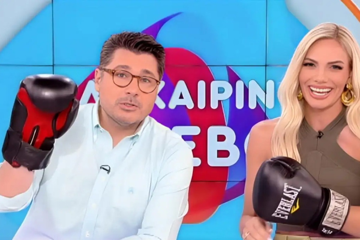 Ο Λάμπρος Κωνσταντάρας «προκάλεσε» on air την Κατερίνα Καραβάτου: «Έλα να τις παίξουμε»
