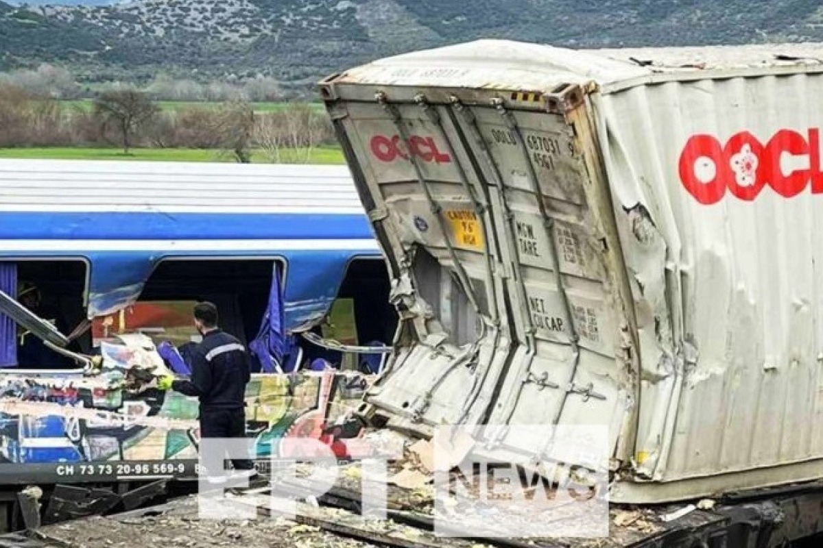 Τραγωδία στα Τέμπη: Βρέθηκε στη Θεσσαλονίκη το κοντέινερ της εμπορικής αμαξοστοιχίας