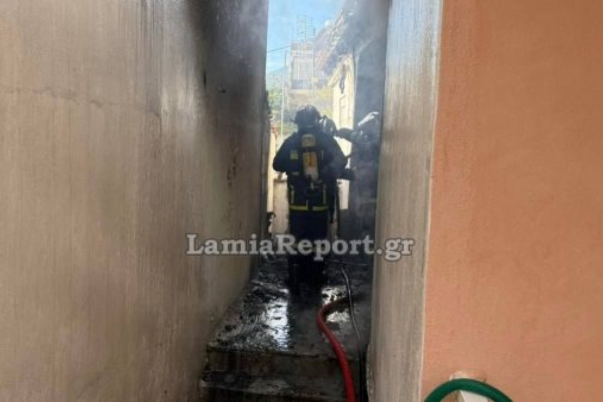 Τραγωδία με έναν νεκρό στη Λαμία, μετά από πυρκαγιά