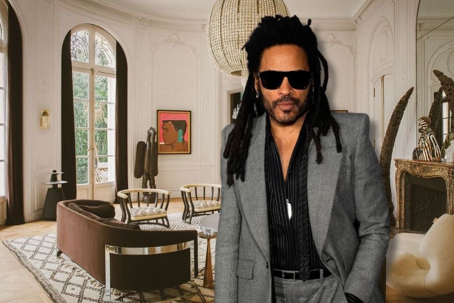 Μέσα στο παριζιάνικο παλάτι του Lenny Kravitz