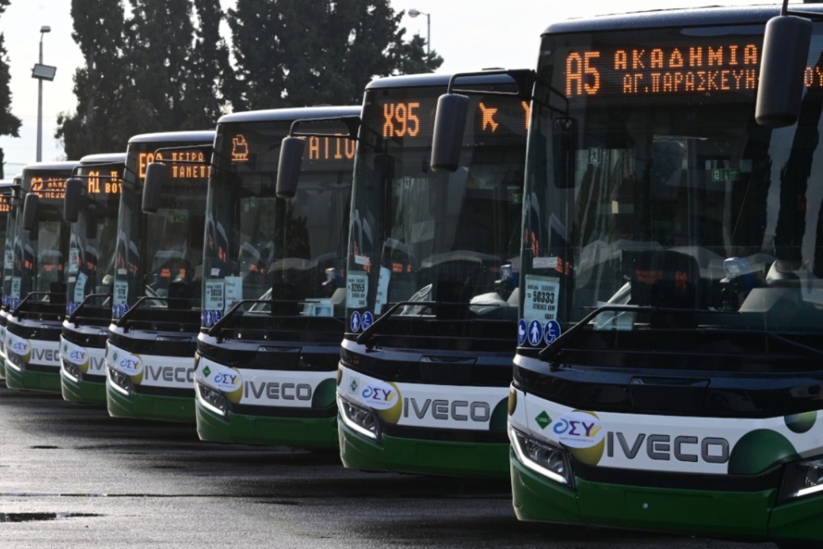 Χωρίς λεωφορεία η Αθήνα την Τετάρτη για έξι ώρες