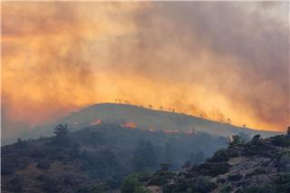 Φωτιά στη Χίο: Χωρίς ρεύμα για πολλές ημέρες τα χωριά της Αμανής – Μεγάλες ζημιές στο δίκτυο