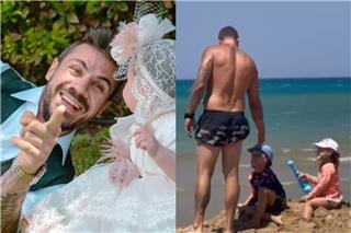 Ακης Πετρετζίκης: Η επική αντίδρασή του όταν είδε αγοράκι να «φλερτάρει» την κόρη του στην παραλία