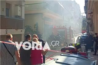 Νεκρή εντοπίστηκε ηλικιωμένη έπειτα από φωτιά σε διαμέρισμα πέμπτου ορόφου στη Θεσσαλονίκη