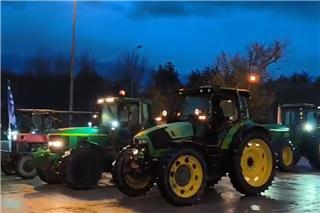 Τελωνείο Προμαχώνα υπό «πολιορκία»: Οι Σερραίοι αγρότες στην πρώτη γραμμή – Βίντεο ντοκουμέντο