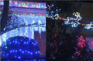 Χαλάνδρι: Αυτό είναι το πιο χριστουγεννιάτικο σπίτι στην Αθήνα - Στολισμένο με 20.000 λαμπιόνια