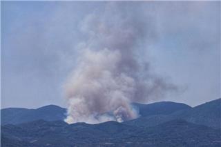 Φωτιά στα Πετράλωνα Μεσσηνίας - Νέο μήνυμα του 112 για εκκένωση προς Μελιγαλά