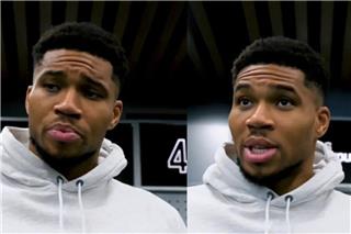 Με μαυρισμένο μάτι ο Γιάννης Αντετοκούνμπο: «Είδα κάποιον που πήγε να αρπάξει…»