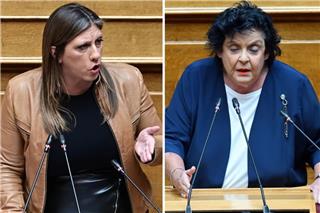 Χαμός στη Βουλή με Κωνσταντοπούλου-Κανέλλη: «Επί χούντας έκανε καριέρα ενώ οι γονείς μου ήταν φυλακή»