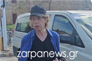 Στα Χανιά ο Μικ Τζάγκερ: Η δήλωσή του για την επιστροφή των Γλυπτών του Παρθενώνα