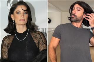 Ο Σάκης Τανιμανίδης «έκλεψε» την περούκα της Χριστίνας Μπόμπα