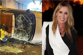 Τροχαίο για την Πηγή Δεβετζή με αυτοκίνητο που τούμπαρε στην Εγνατία Οδό