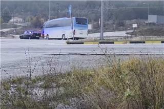 Κοζάνη: Εκτροπή λεωφορείου με 58 εργαζόμενους - Νεκρός ο οδηγός από ανακοπή