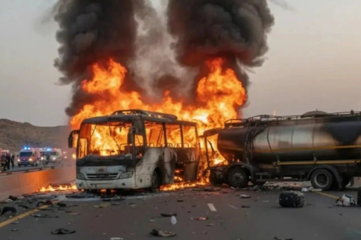 Λεωφορείο που μετέφερε προσκυνητές συγκρούστηκε με βυτιοφόρο στη Σαουδική Αραβία ‑ Αναφορές για δεκάδες θύματα