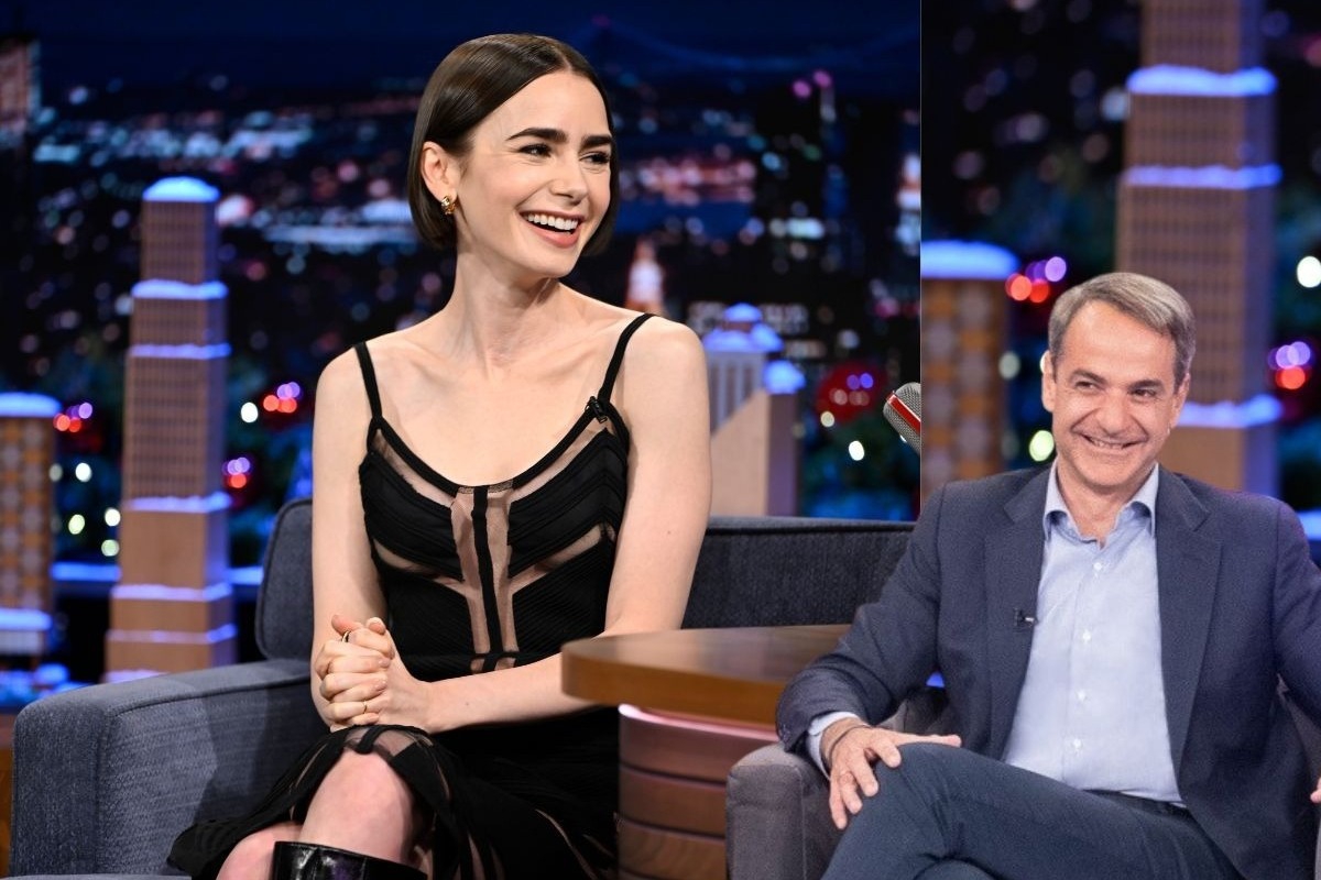 Λίλι Κόλινς: Η αναφορά στον Κυριάκο Μητσοτάκη μετά την αποκάλυψη ότι παρακολουθεί Emily in Paris με τη σύζυγό του