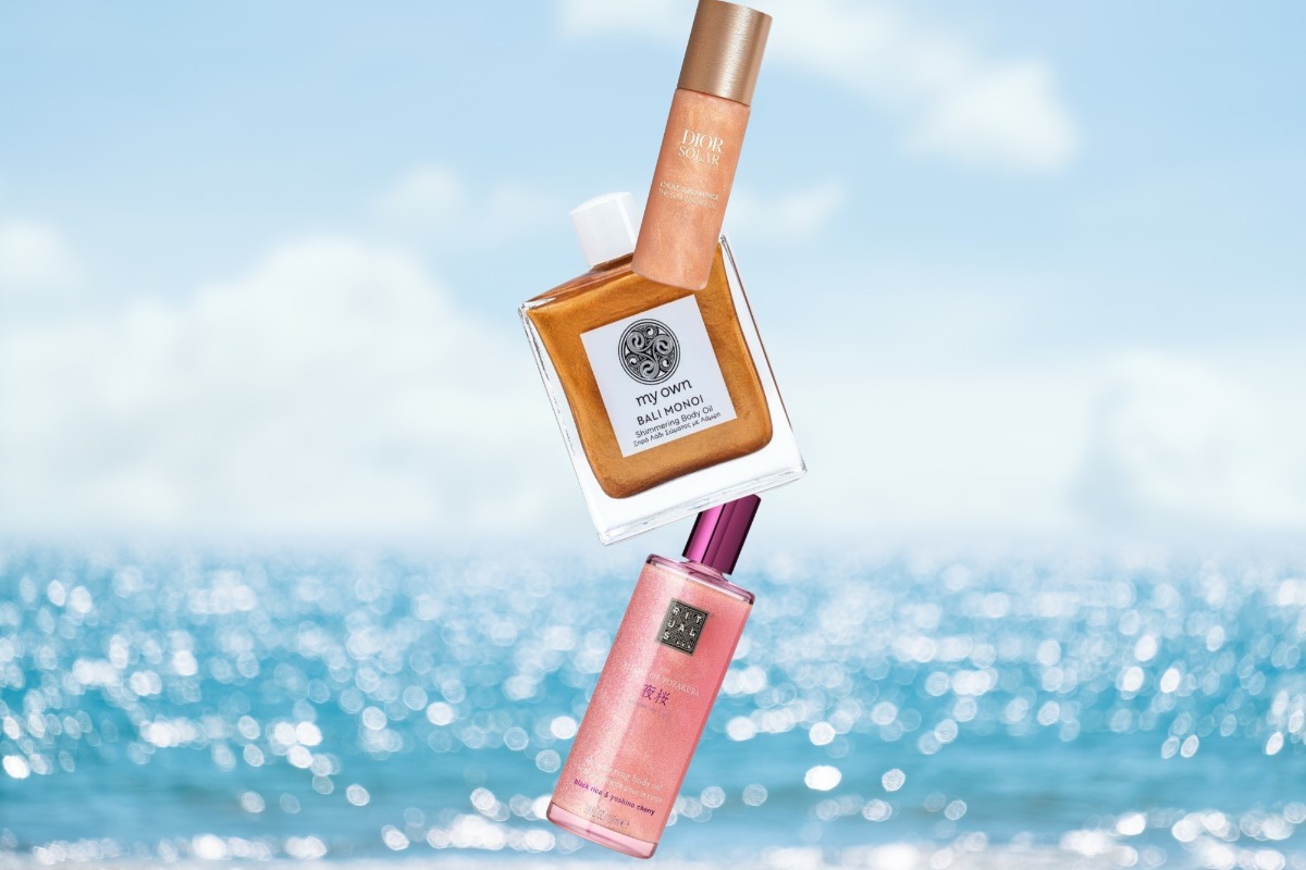 Αυτά τα 4 shimmering body oils θα σε κάνουν να γυαλίζεις σαν θεά στην παραλία