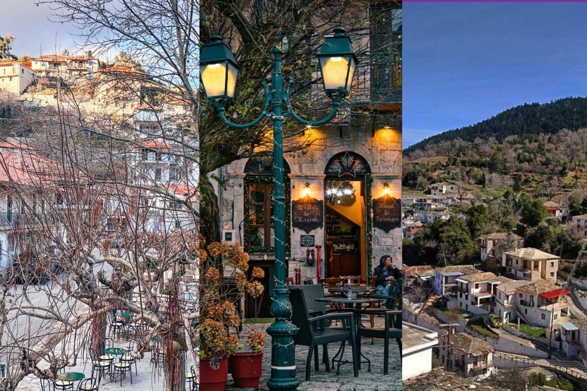 10 ορεινά χωριά για να περάσεις τα φετινά Χριστούγεννα στη Νότια Ελλάδα ‑ Μοιάζουν βγαλμένα από ταινία