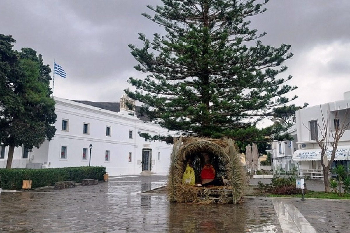 Έκλεψαν το θείο βρέφος από τη φάτνη στην Εκατονταπυλιανή της Πάρου ‑ Δείτε φωτογραφία