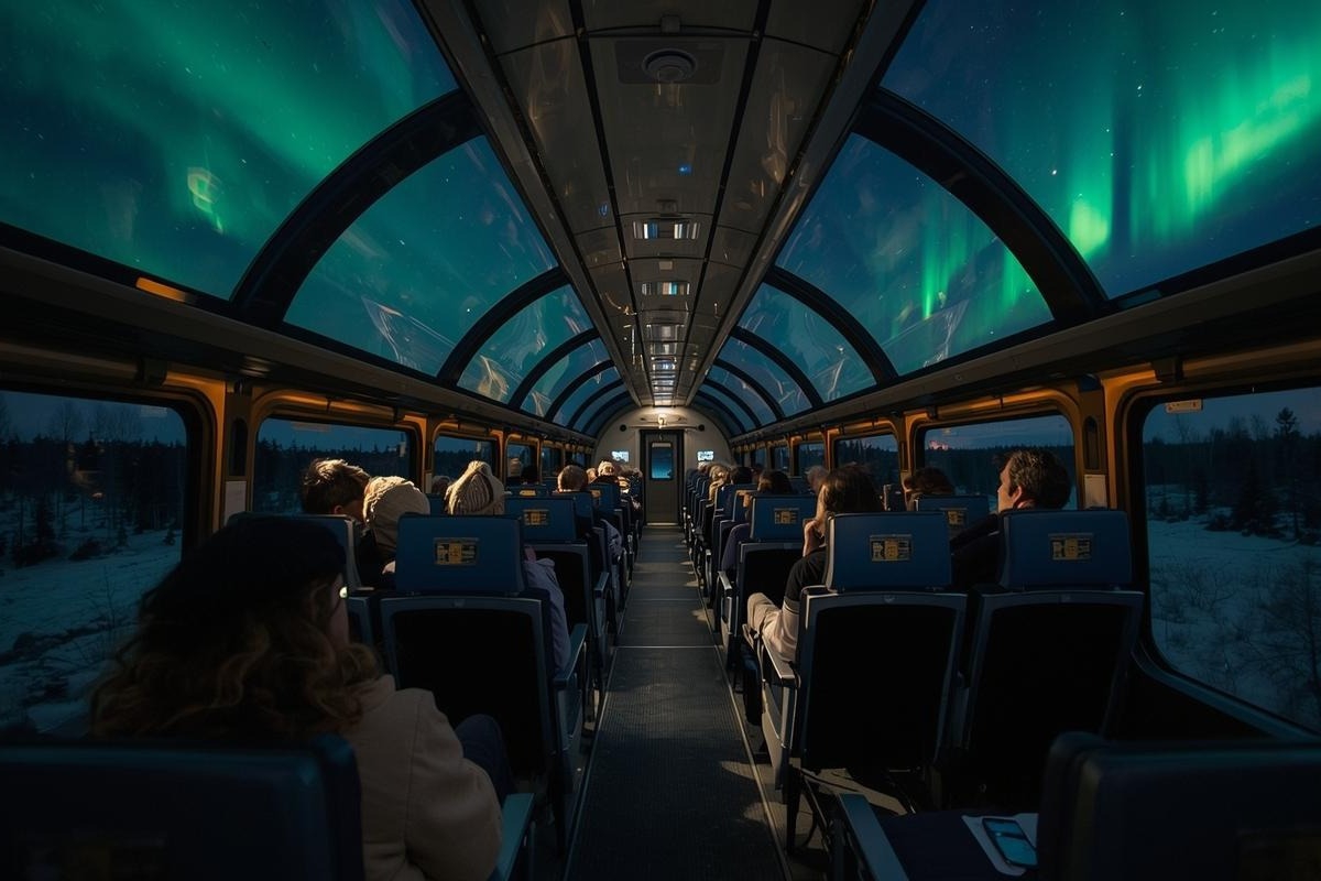 Η ευρωπαϊκή χώρα που έφτιαξε διάφανο νυχτερινό τρένο για να βλέπεις τον ουρανό από το κάθισμά σου!