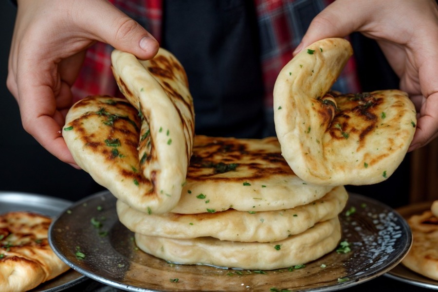 Ξέμεινες από ψωμί; Πιτούλες χωρίς μαγιά σε 5 λεπτά