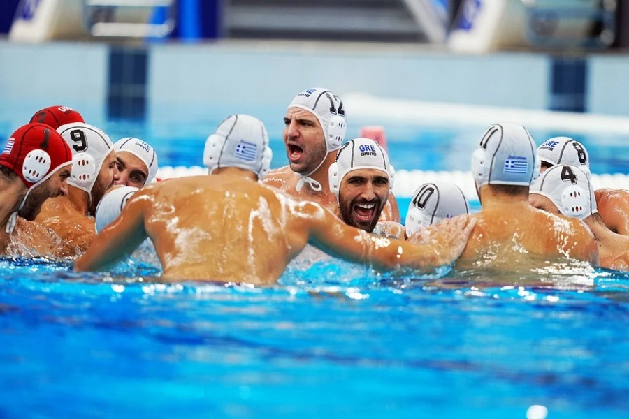 Χάλκινο μετάλλιο για την Εθνική ανδρών του πόλο: Κέρδισαν τη Σερβία με 16‑7