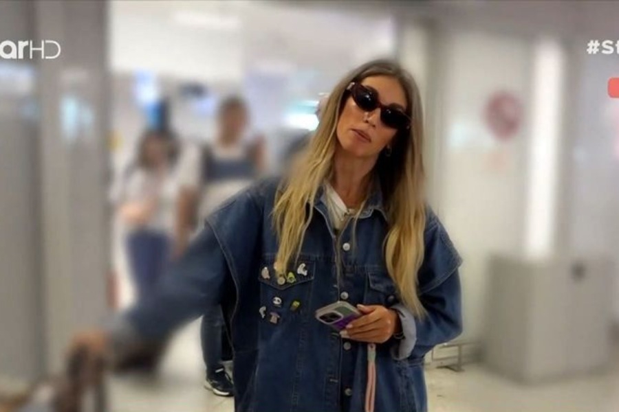 Ενοχλημένη η Αθηνά Οικονομάκου με τους ρεπόρτερ ‑ «Κάτι είχαμε πει, δεν με παρακολουθείτε»
