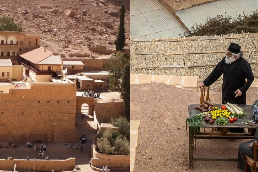 Μονή Σινά: Πραξικοπηματίες μοναχοί επιχειρούν να σπάσουν τις πόρτες και να καταλάβουν το μοναστήρι