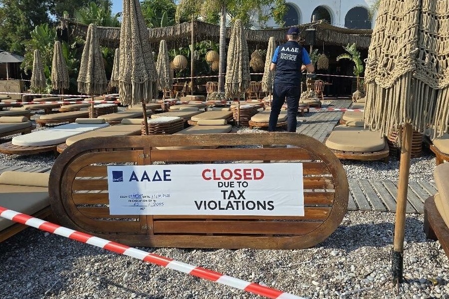 Σφραγίστηκε γνωστό beach restaurant στη Ρόδο