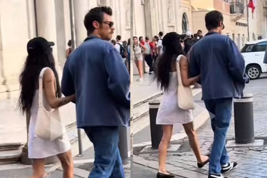 Το νέο ζευγάρι της showbiz; Eθεάθησαν στη Ρώμη χέρι ‑ χέρι