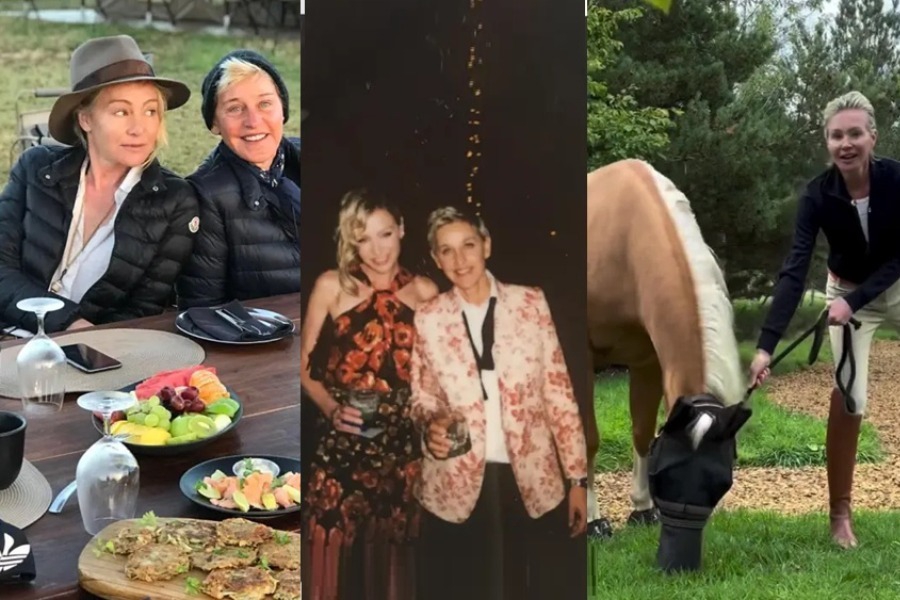 Από το Χόλιγουντ στην αγγλική εξοχή: Η νέα ονειρική ζωή της Ellen DeGeneres και της Portia de Rossi