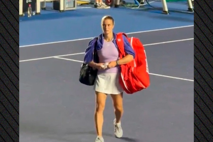 Οριστική διακοπή στον αγώνα της Σάκκαρη στο Μεξικό ‑ Λογομάχησε με τους διαιτητές για τον καιρό