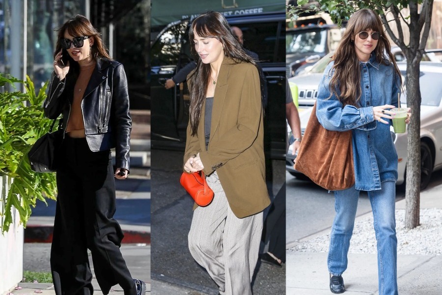 Το τέλειο λουκ της Dakota Johnson μας δίνει ιδέες για το φθινόπωρο