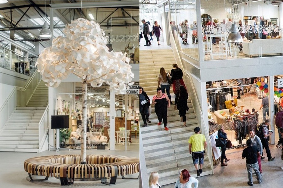 Στη Σουηδία, τα σκουπίδια γίνονται μόδα, και μάλιστα καλή