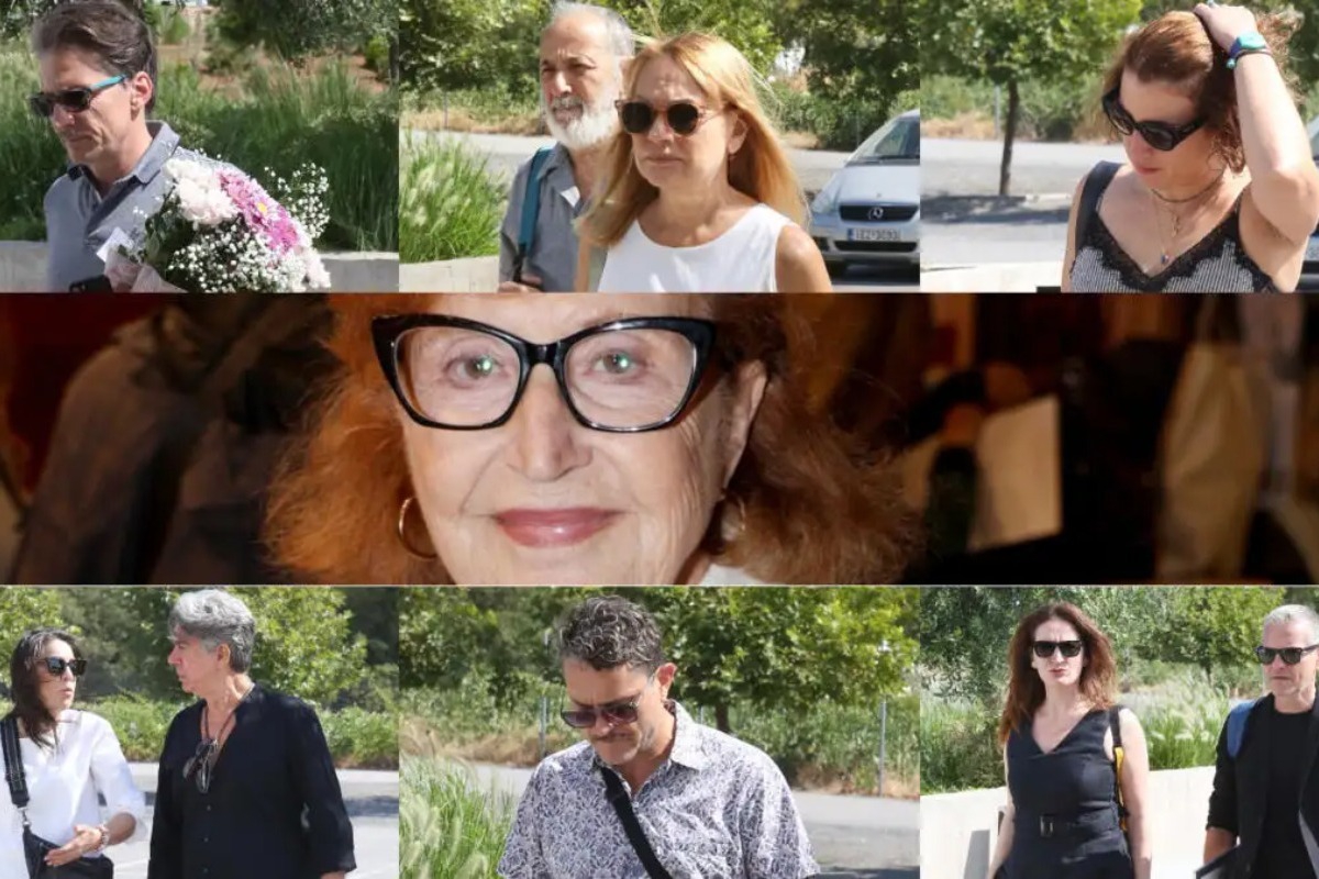 Σοφία Σεϊρλή: «Βουβός» ο πόνος στο τελευταίο αντίο προς τη σπουδαία ηθοποιό – Πλήθος κόσμου για την αποτέφρωση στη Ριτσώνα