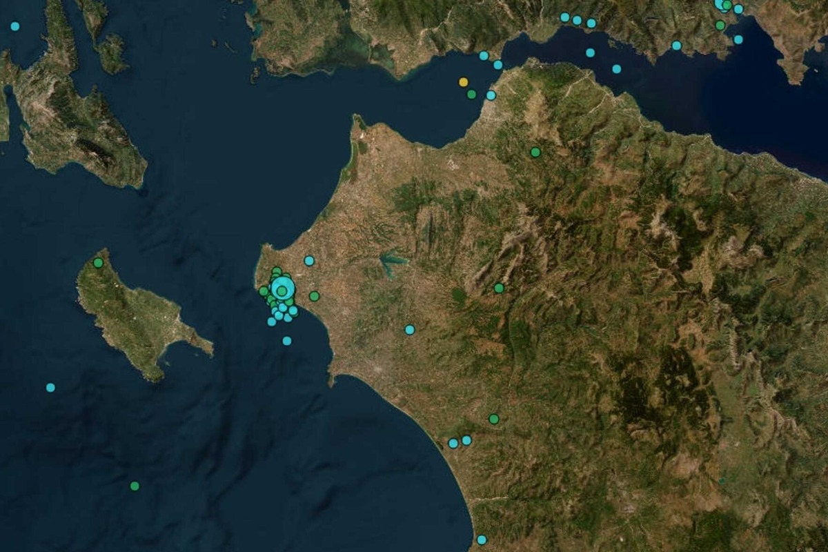 Σεισμός 4,7 Ρίχτερ στην Ηλεία με επίκεντρο την Ανδραβίδα