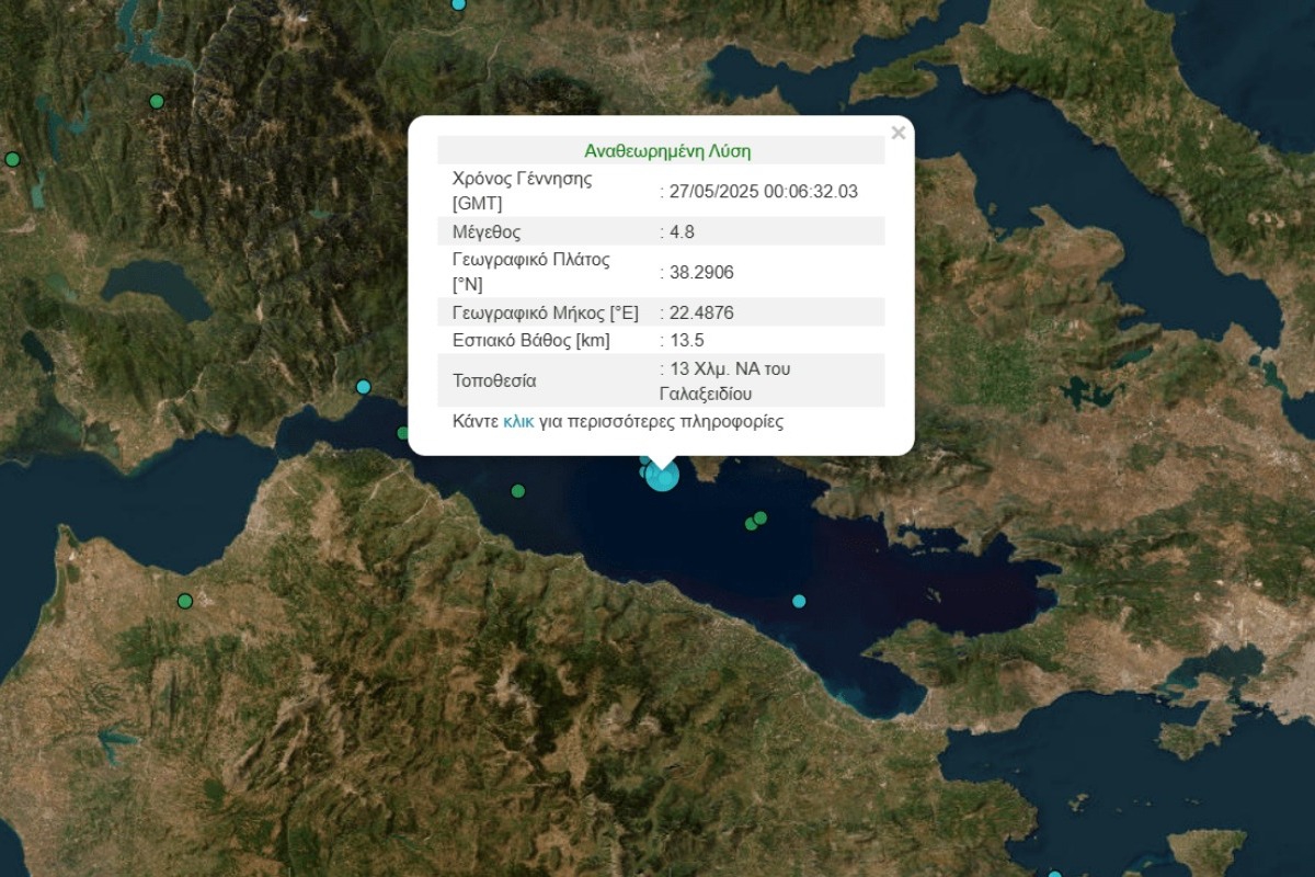 Σεισμός στον Κορινθιακό: Γιατί προβληματίζει η «ανύπαρκτη μετασεισμική δραστηριότητα»