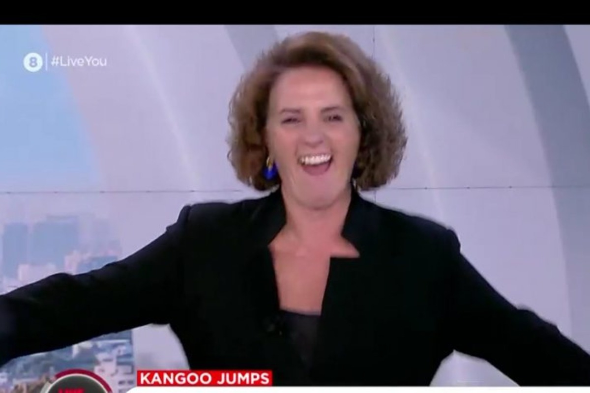 Χριστίνα Σούζη: Ο επικός χορός της μετεωρολόγου με τα «kangoo jumps»