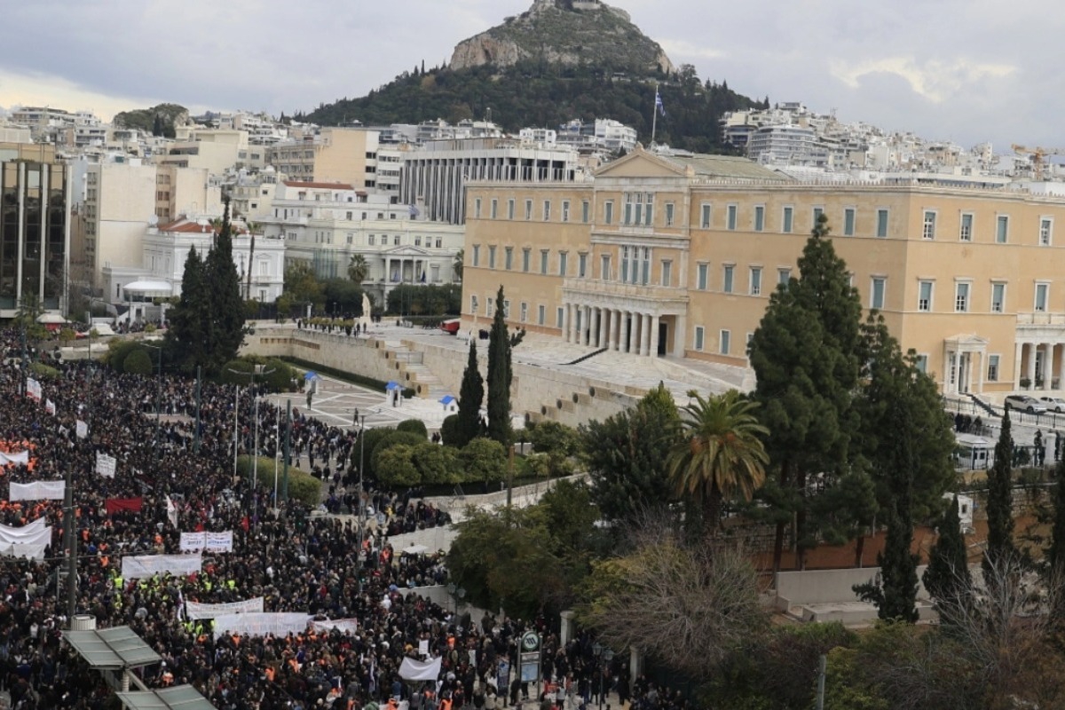 Συγκέντρωση για τα Τέμπη: Απαγόρευσαν την πτήση drones πάνω από το Σύνταγμα