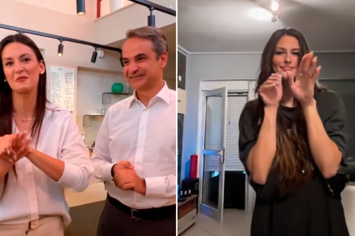 Η Αντζελα της οποίας το καφέ επισκέφτηκε ο Μητσοτάκης, απαντά στα αρνητικά σχόλια χορεύοντας