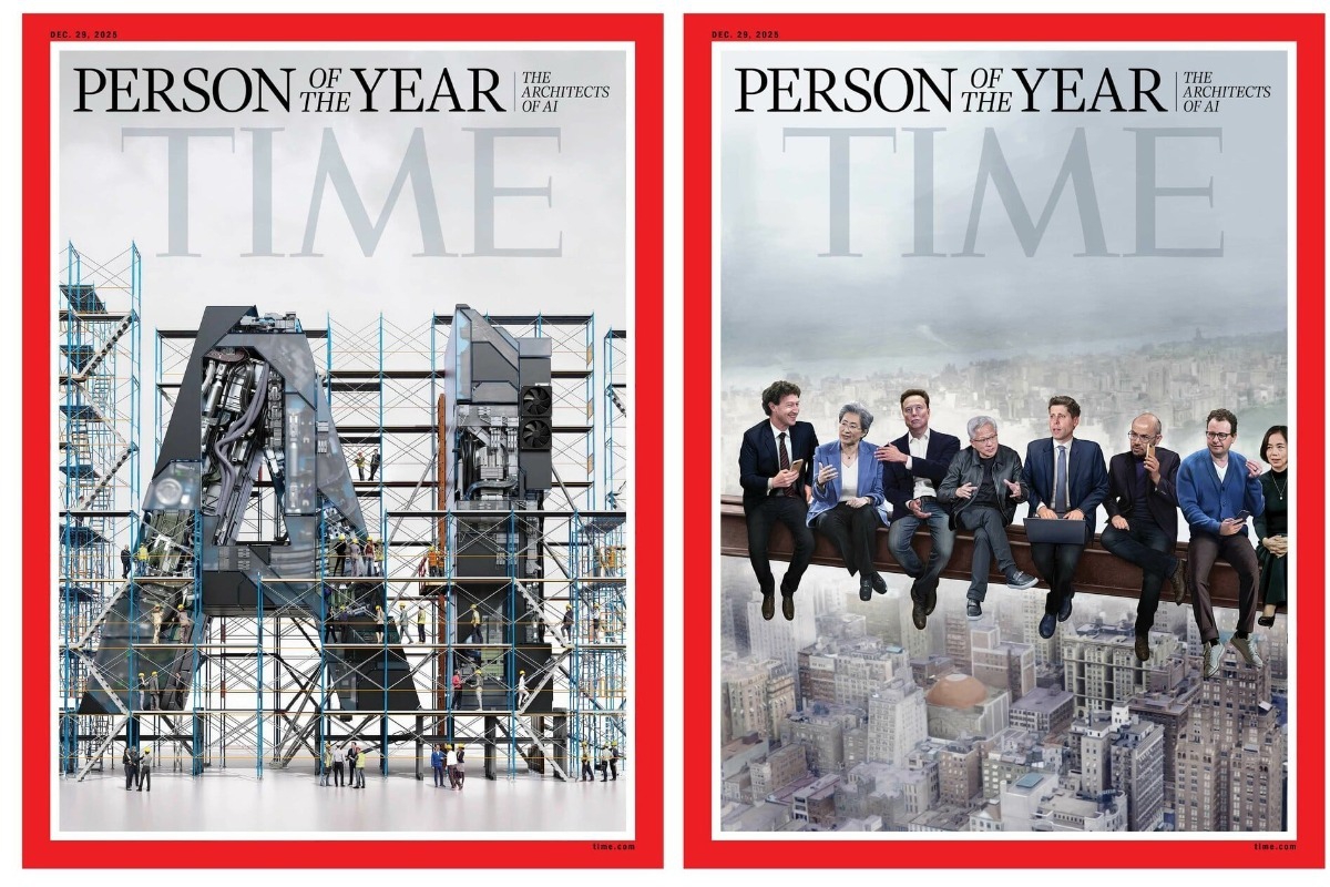 Οι «αρχιτέκτονες» του AI το «Πρόσωπο της Χρονιάς» του Time