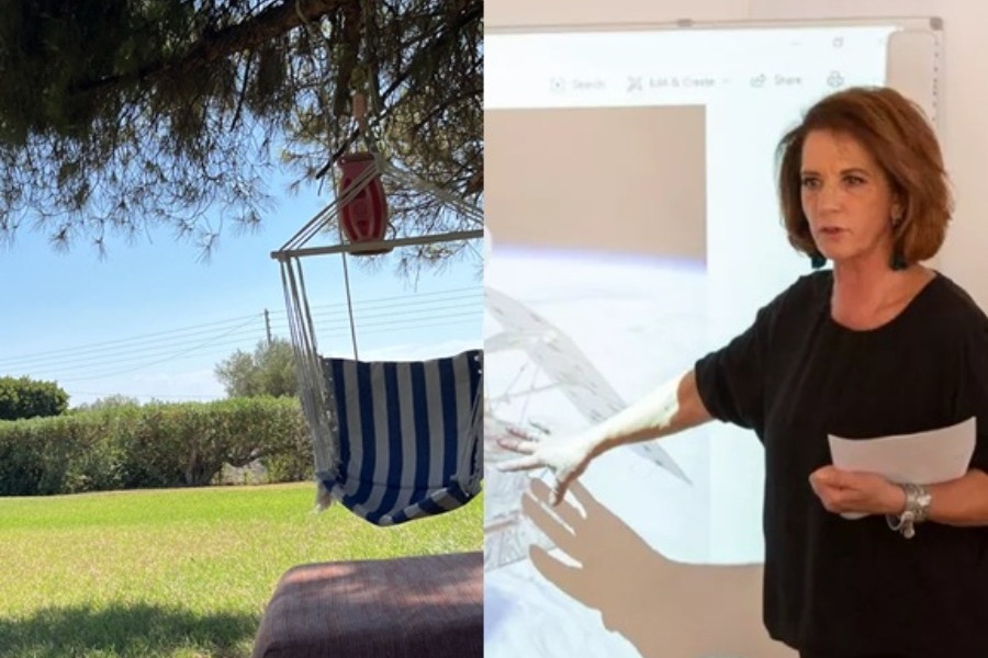 Δύσκολες ώρες για τη Χριστίνα Σούζη – Κάηκε ολοσχερώς το σπίτι της στο Θυμάρι
