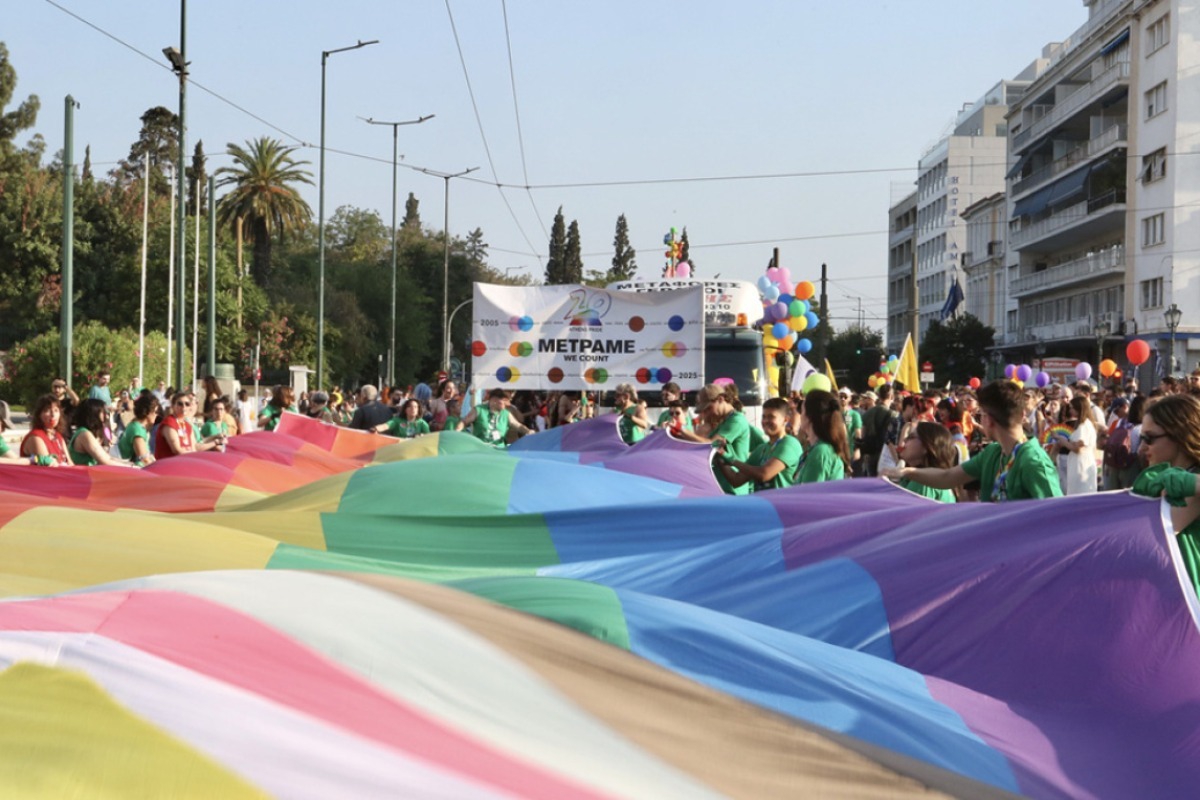 Με πορεία στο κέντρο της Αθήνας γιορτάζει τα 20 χρόνια του το Athens Pride