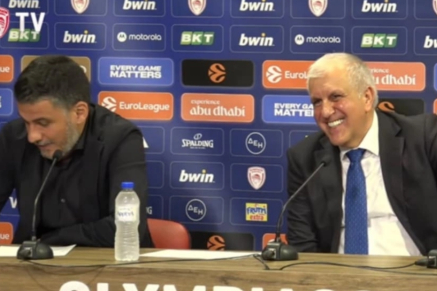 Ο Ομπράντοβιτς διόρθωσε στα ελληνικά τη μετάφραση που έκανε ο team manager του Ολυμπιακού ‑