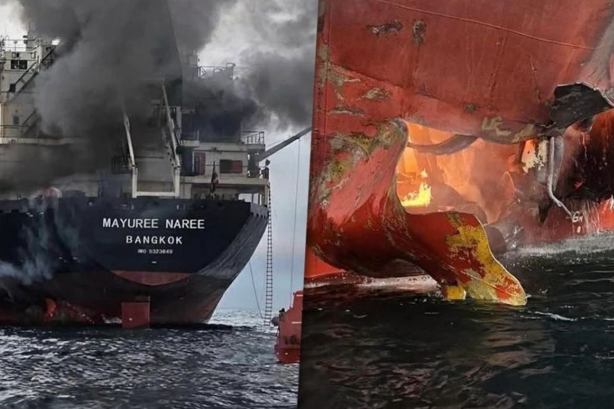 Στενά του Ορμούζ: Βίντεο ντοκουμέντο από επίθεση σε ταϊλανδέζικο φορτηγό πλοίο