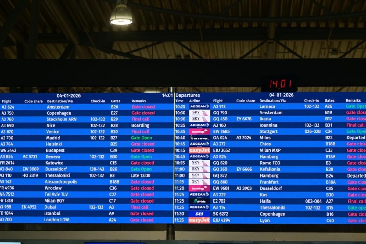 Παράλυση στα ελληνικά αεροδρόμια ‑ Τι ισχύει για τις αποζημιώσεις των επιβατών