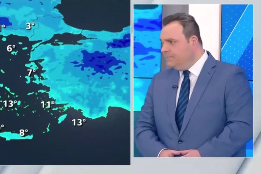 Μαρουσάκης: Δύο κύματα κακοκαιρίας χτυπούν τη χώρα ‑ Σήμερα το πρώτο με ασθενείς βροχές