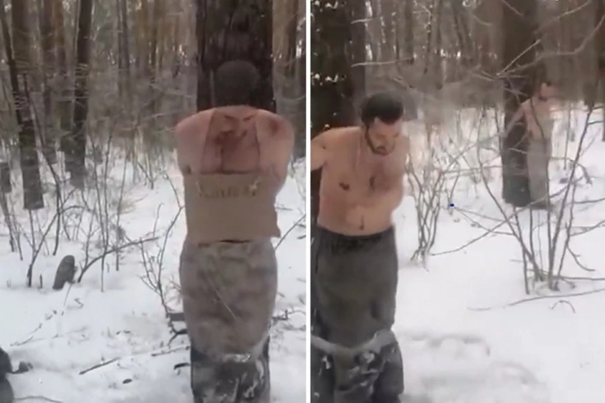 Σκληρή ρωσική τιμωρία στους λιποτάκτες: Τους δένουν ημίγυμνους σε δέντρα, μέσα στο χιόνι