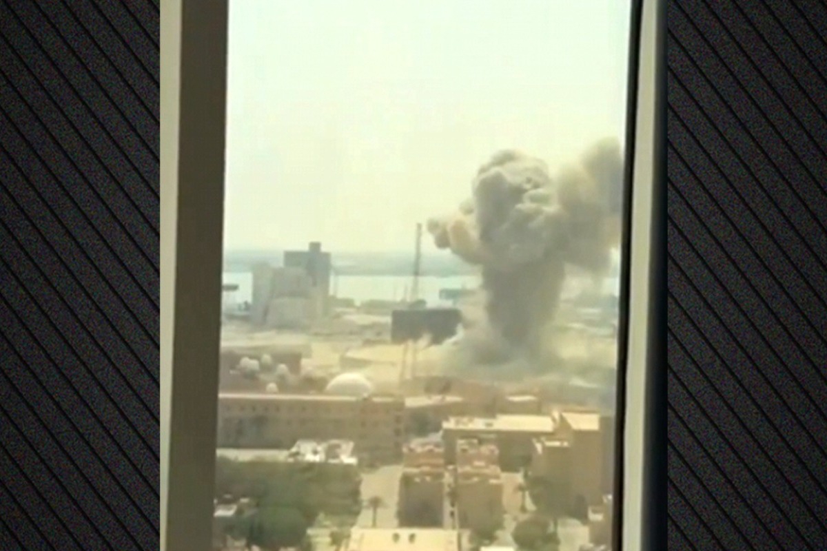 «Ω γαμώτο», η στιγμή που Αμερικανός καταγράφει από το σπίτι του τον βομβαρδισμό του 5ου Στόλου στο Μπαχρέιν