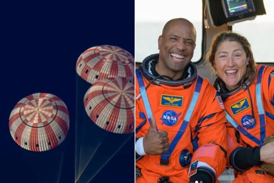 Επιστροφή στη Γη για τους αστροναύτες του Artemis II ‑ Εντυπωσιακή προσθαλάσσωση