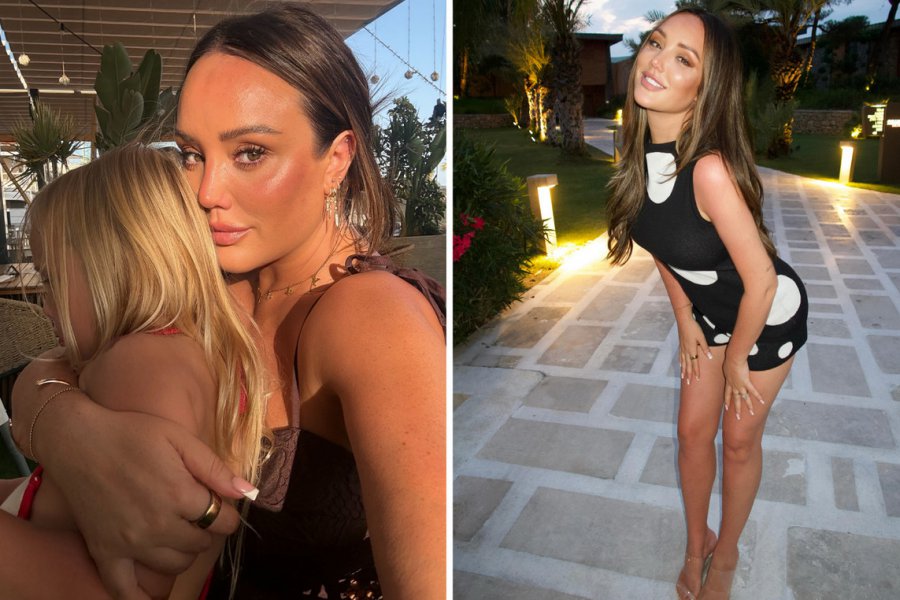 Charlotte Crosby: Σάλος με τη φωτό των παιδιών της σε «κλουβί διαλείμματος» ‑ Η εξήγηση που έδωσε